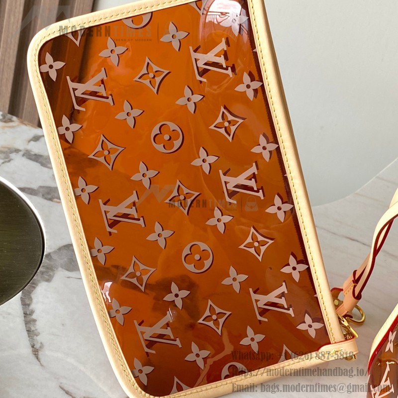 Louis Vuitton Neverfull GM Monogram PVC M14500 Transparent Handbag