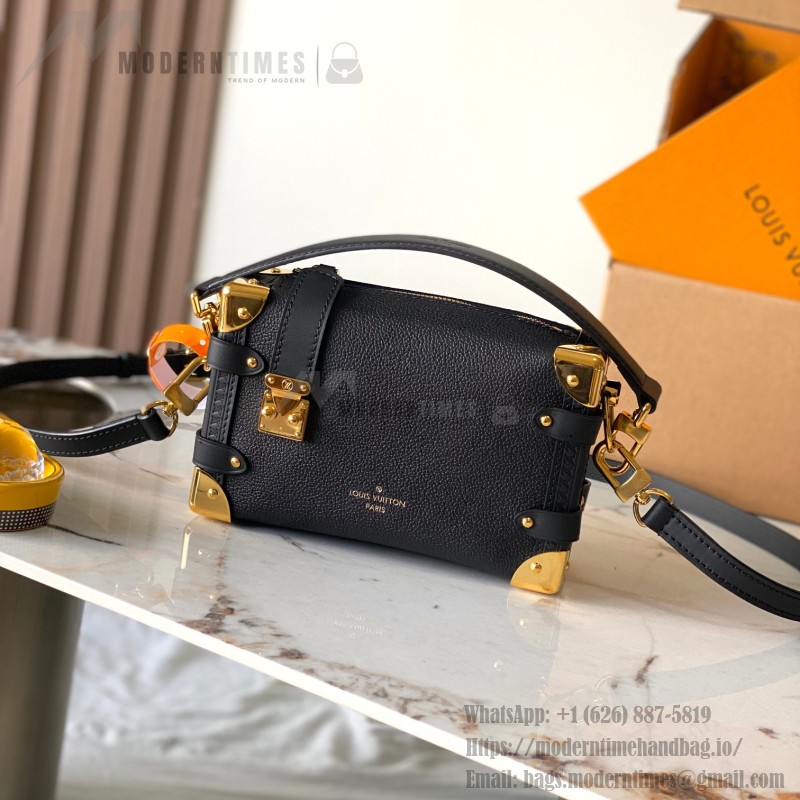 Louis Vuitton Side Trunk M23817 Small Handbag with MB163c Chip in Original Leather
