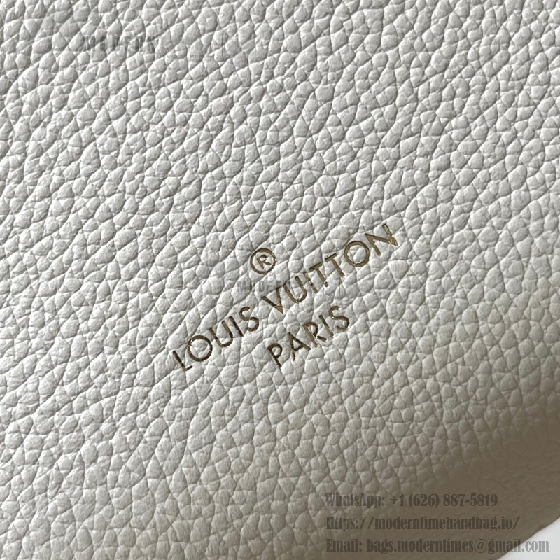 Louis Vuitton Side Trunk BB Handbag M23915 M25072 in Off-White and Light Brown – Premium Leather Replica