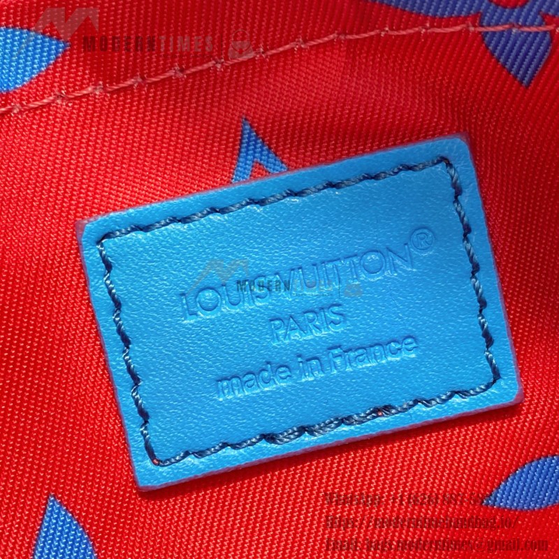 Louis Vuitton Danube PM Crossbody Bag M14685 Blue Monogram Glow – Men’s Replica