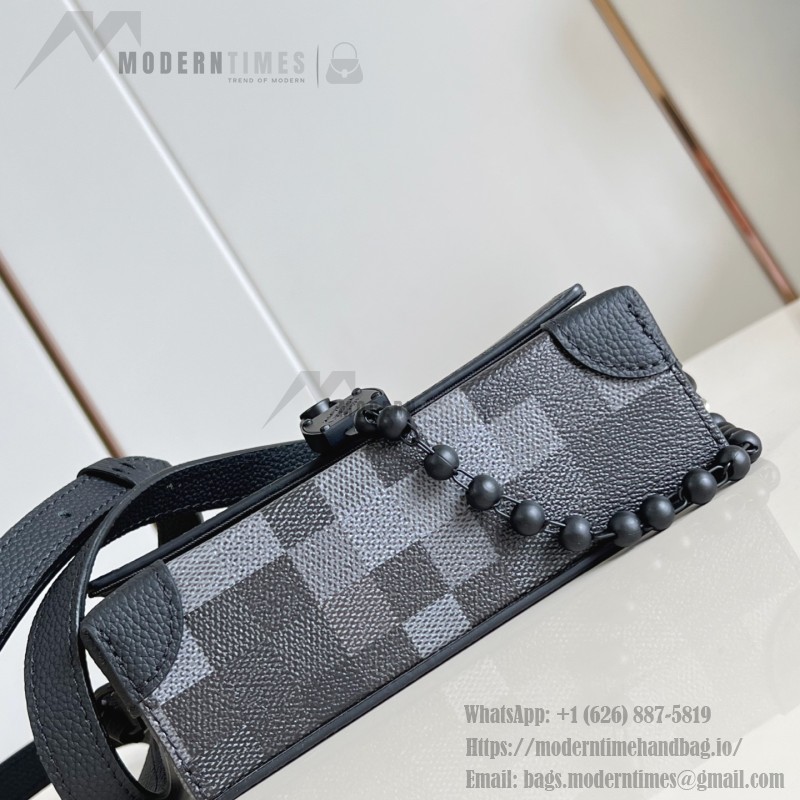 Louis Vuitton Steamer Mini M14923 – Damoflage Black Coated Canvas