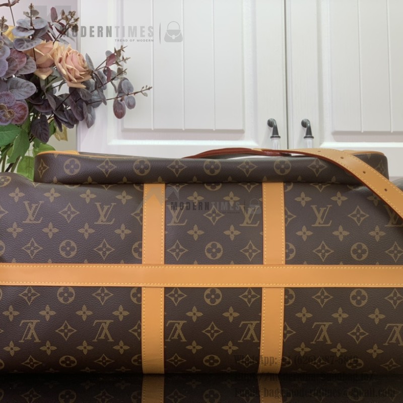 Louis Vuitton Keepall Cargo 50 M14735 Monogram Archive Vintage PVC Travel Bag