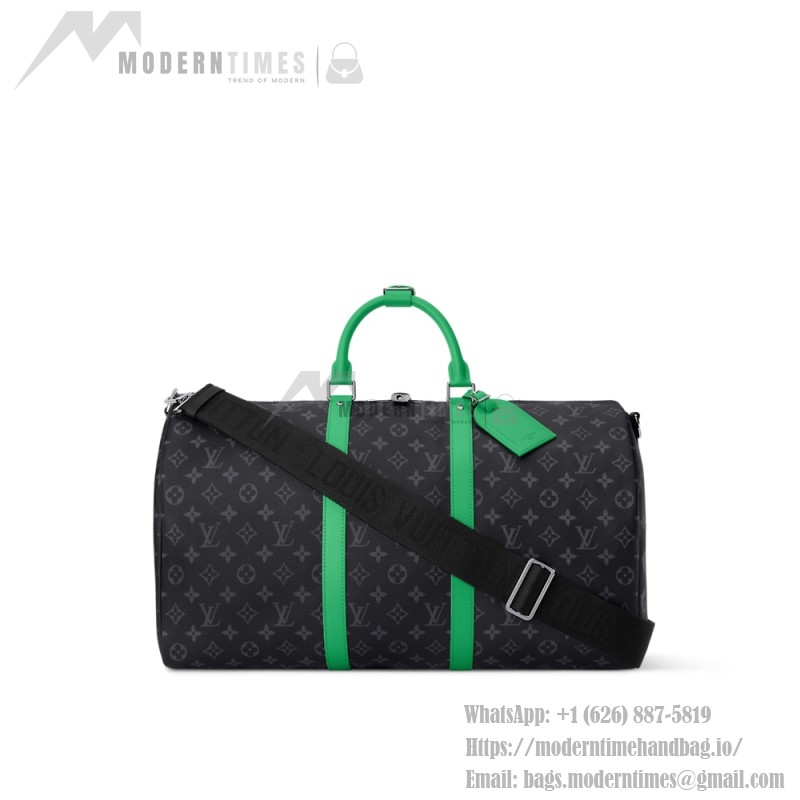Louis Vuitton Keepall Bandoulière 50 Travel Bag N40799 Damier Phriendship Replica