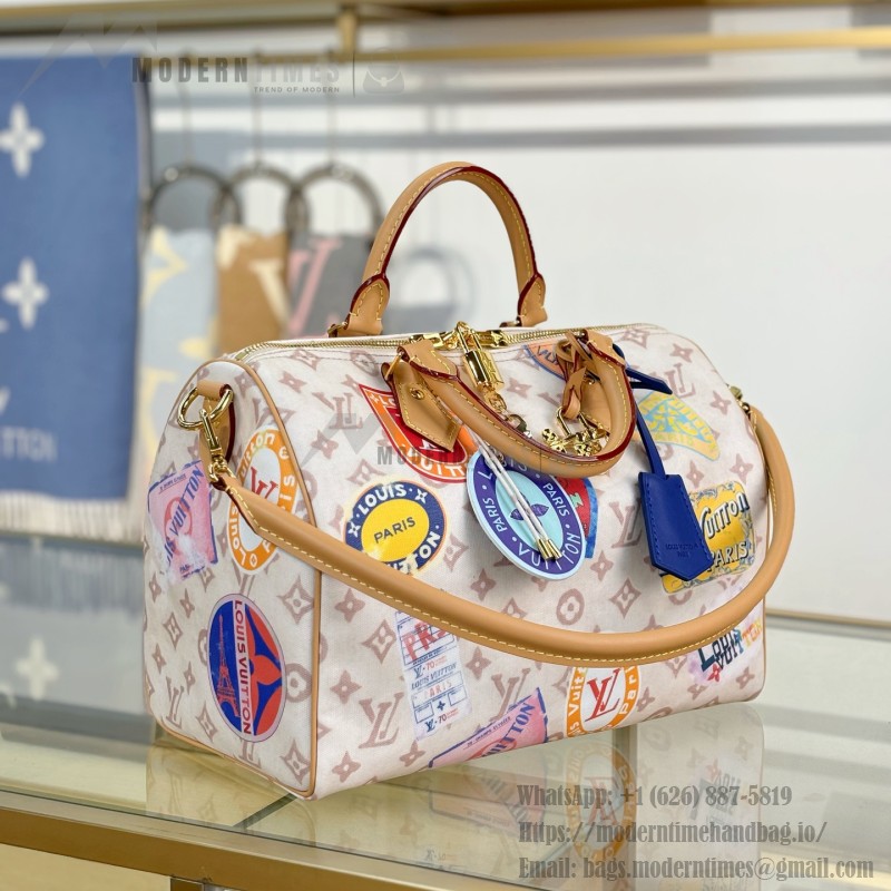 Louis Vuitton SPEEDY SOFT 30 Handbag M14587