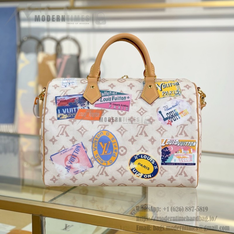 Louis Vuitton SPEEDY SOFT 30 Handbag M14587