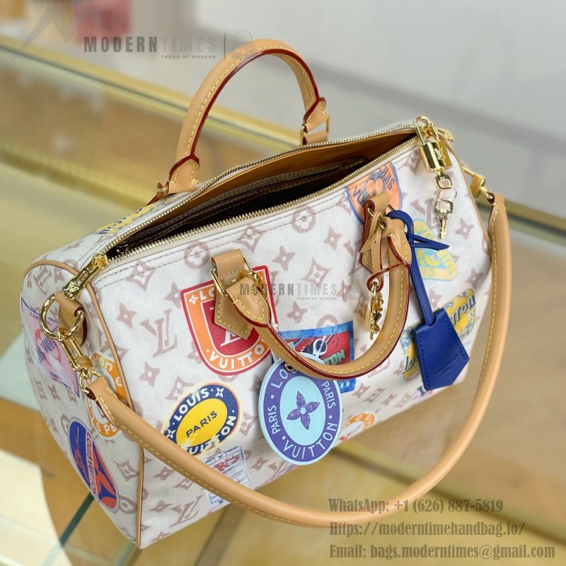 Louis Vuitton SPEEDY SOFT 30 Handbag M14587
