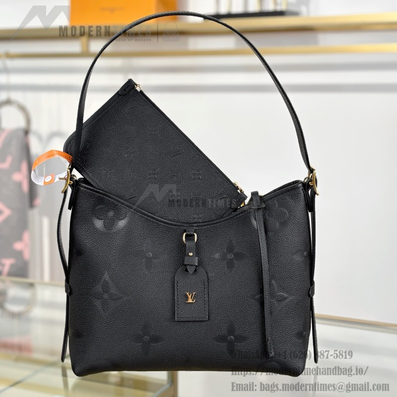 Louis Vuitton Carryall Small Bag M46288 Black Replica