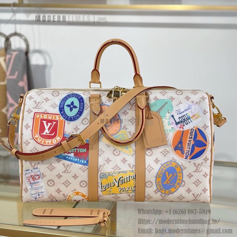 Louis Vuitton Keepall Bandoulière 45 Travel Bag M14736