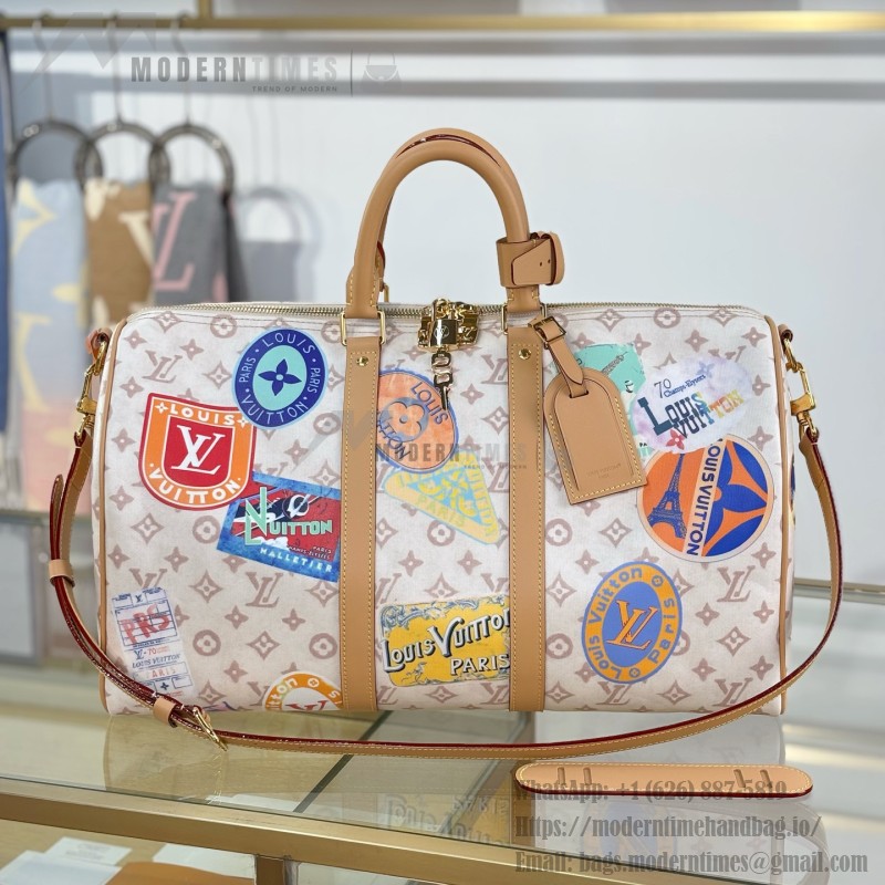 Louis Vuitton Keepall Bandoulière 45 Travel Bag M14736
