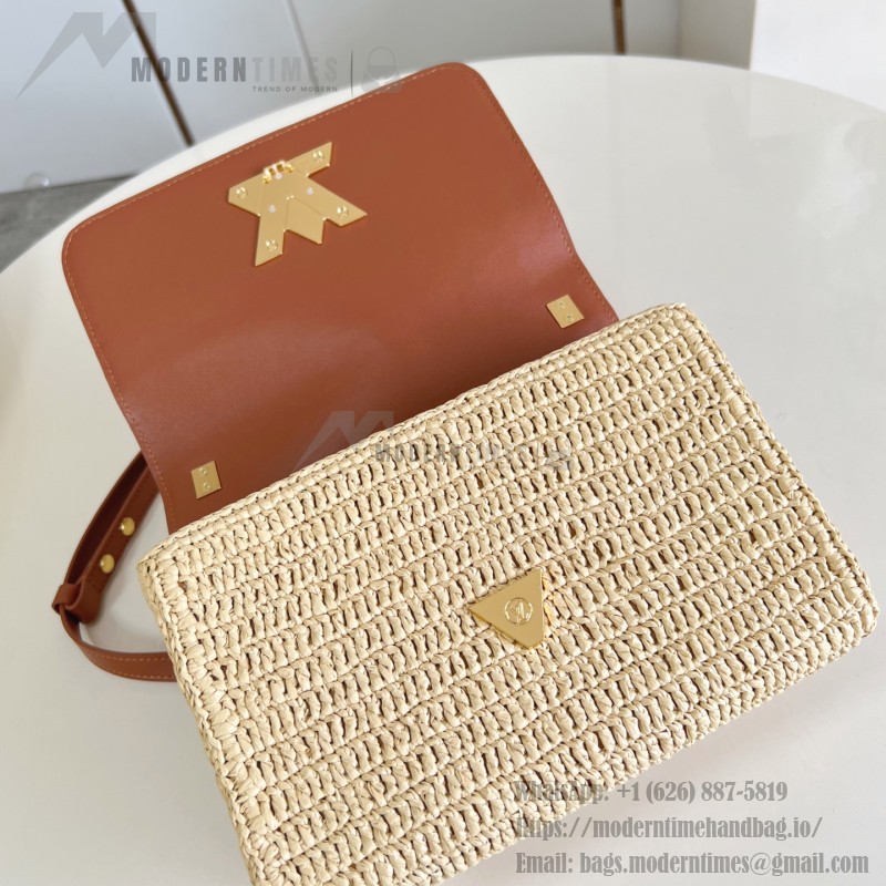Louis Vuitton Twist Slim Small Bag M14309 Raffia Replica Handbag