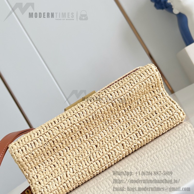 Louis Vuitton Twist Slim Small Bag M14309 Raffia Replica Handbag