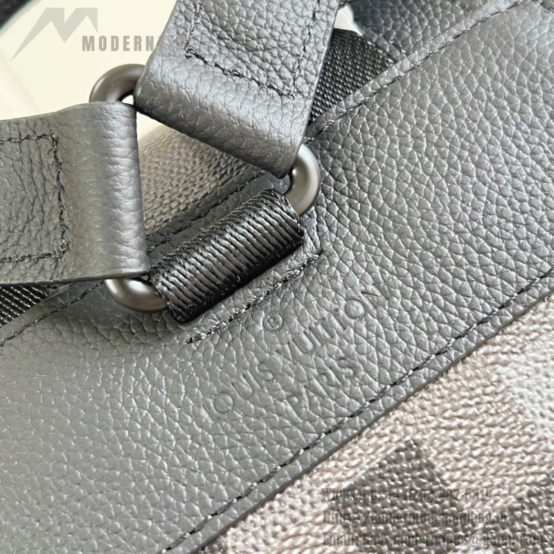 Louis Vuitton Christopher Medium Backpack Damoflage Black Canvas M14952 Replica
