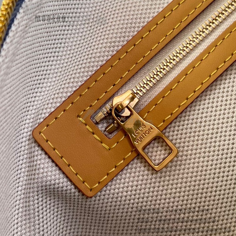Louis Vuitton Keepall Bandoulière 50 Damier Denim 3D Travel Bag M40739 Replica