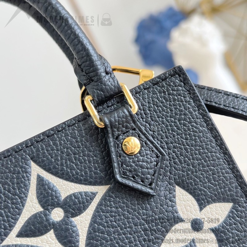 Louis Vuitton Petit Sac Plat M57937 Black Monogram Replica
