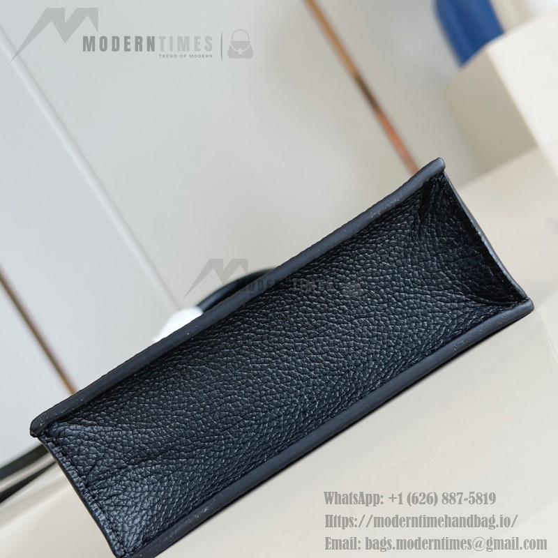 Louis Vuitton Petit Sac Plat M57937 Black Monogram Replica