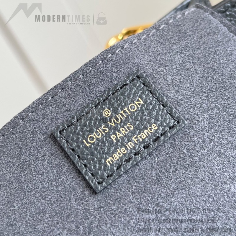 Louis Vuitton Petit Sac Plat M57937 Black Monogram Replica
