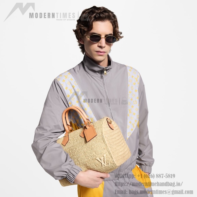 Louis Vuitton Speedy 30 Bandoulière Raffia Handbag M14457 Replica
