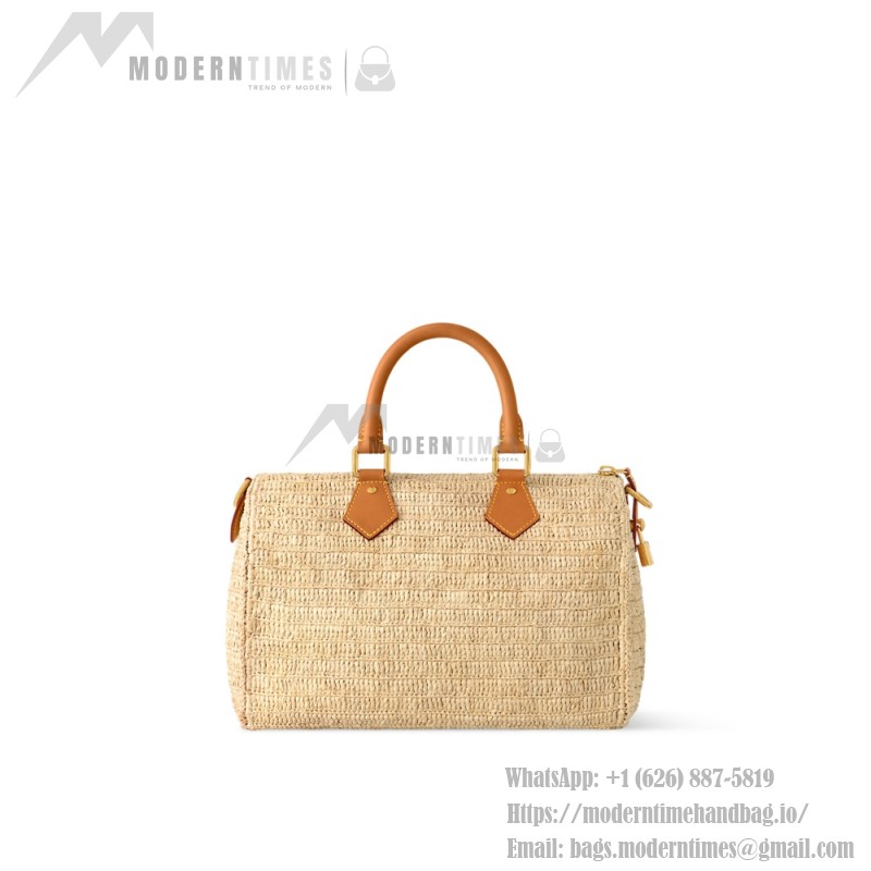 Louis Vuitton Speedy 30 Bandoulière Raffia Handbag M14457 Replica