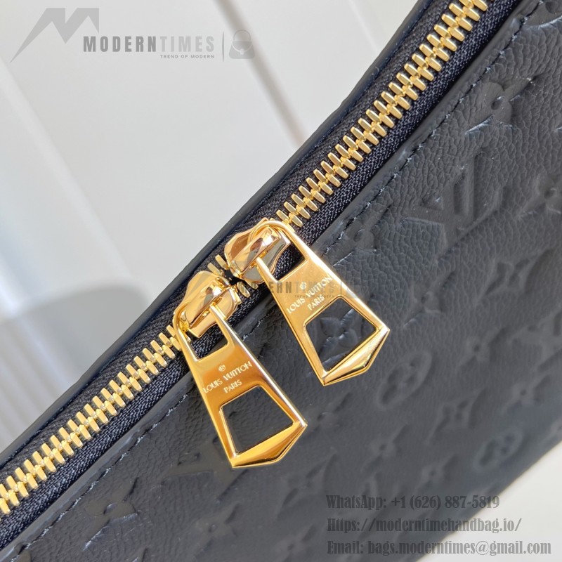 Louis Vuitton Boulogne MM Monogram Empreinte Black M13706 Replica Bag