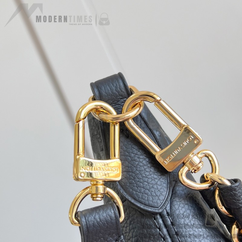 Louis Vuitton Boulogne MM Monogram Empreinte Black M13706 Replica Bag