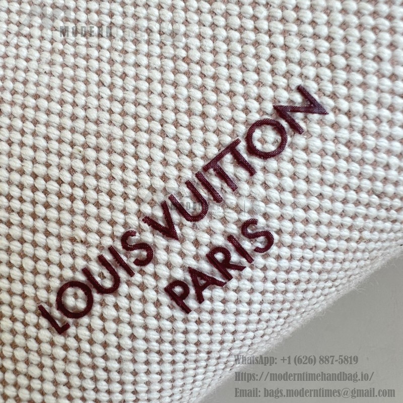 Louis Vuitton Side Trunk MM Natural Canvas M14411 Replica Bag