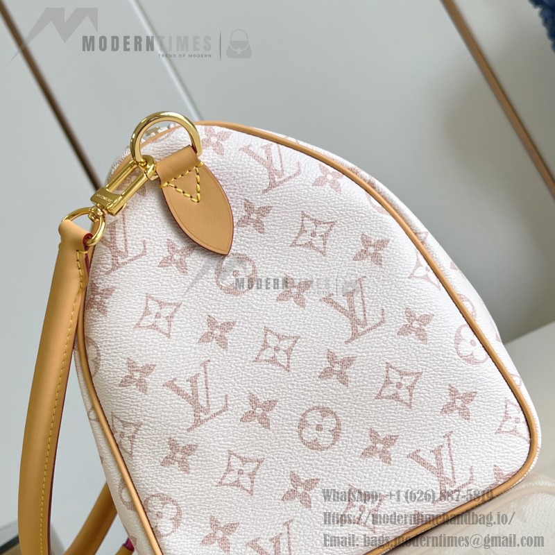 Louis Vuitton Speedy Soft 30 Lucky Handbag M15108 in Monogram Dune Canvas