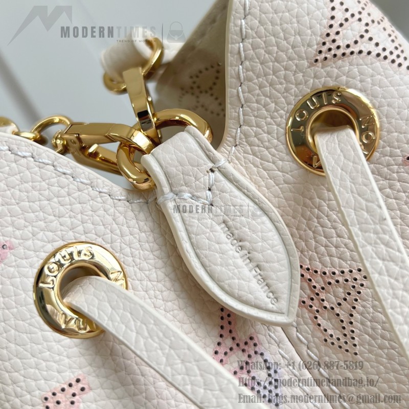Louis Vuitton Bella Bag M15114 Dream Series in perforated Monogram leather with watercolor effect