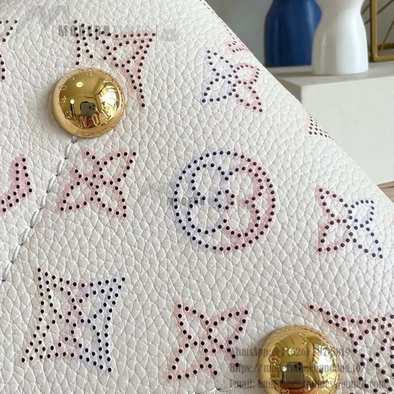 Louis Vuitton Bella Bag M15114 Dream Series in perforated Monogram leather with watercolor effect