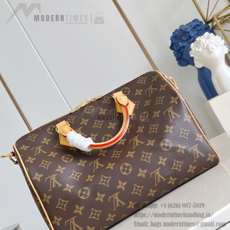 Louis Vuitton Speedy Soft 30 Lucky Handbag M15107 Monogram Canvas