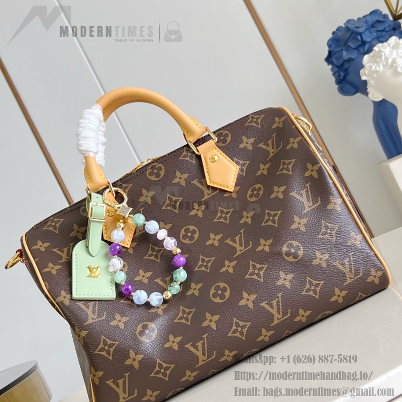 Louis Vuitton Speedy Soft 30 Lucky Handbag M15107 Monogram Canvas