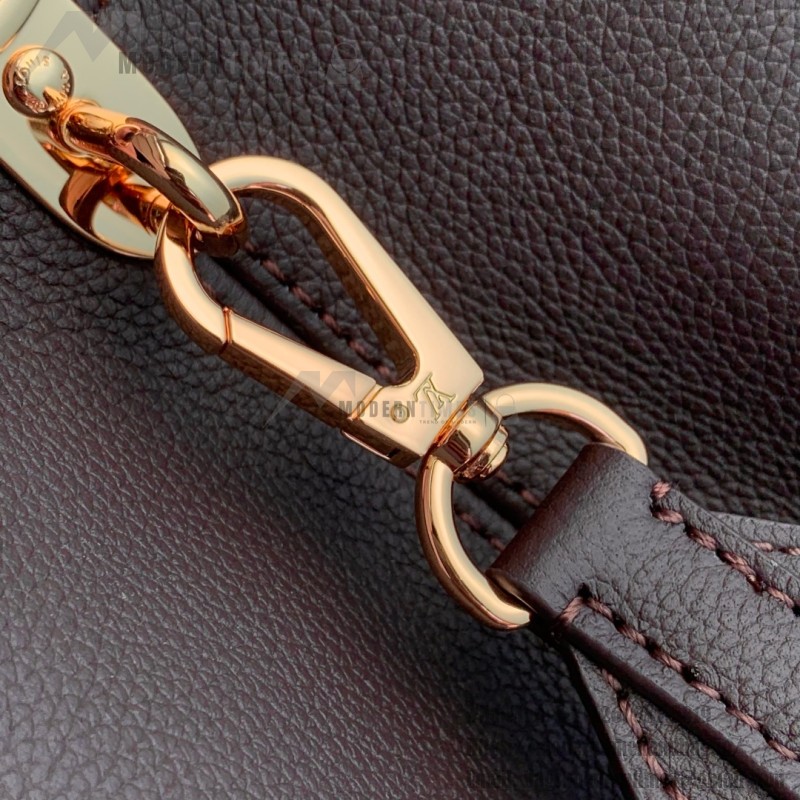 Louis Vuitton Capucines Souple MM Chocolate Brown Handbag