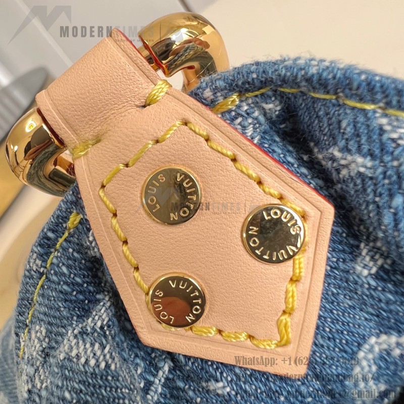 Louis Vuitton x Murakami Sunset Handbag M13680 Cherry Monogram Denim