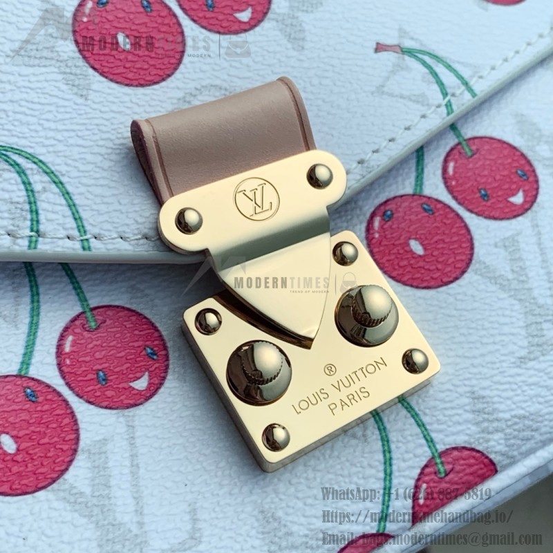 Louis Vuitton x Murakami Pochette Métis East West M14231 Cherry Monogram