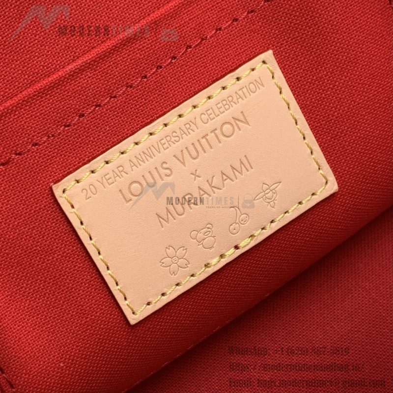 Louis Vuitton Alma BB M14234 Cherry Monogram Murakami Reissue Bag