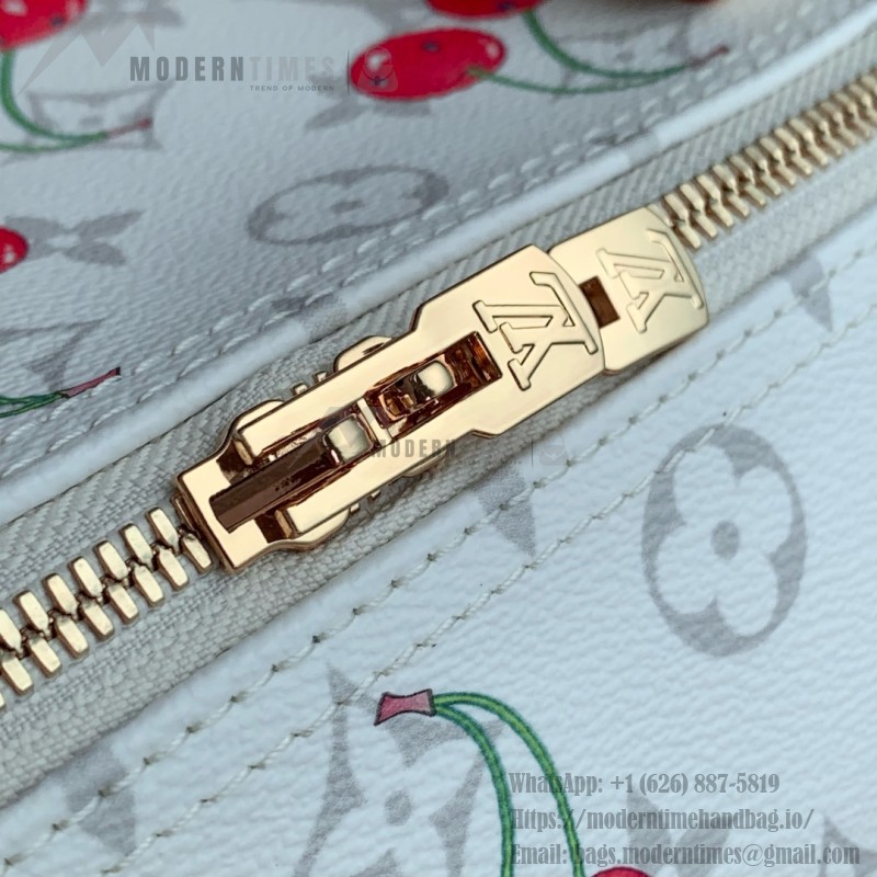 Louis Vuitton Speedy Soft 30 M14238 Cherry Monogram Murakami Reissue Bag