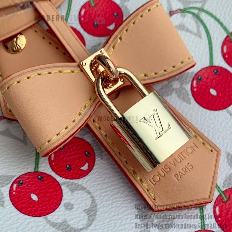 Louis Vuitton Speedy Soft 30 M14238 Cherry Monogram Murakami Reissue Bag