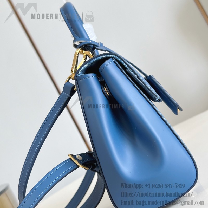 Louis Vuitton Cluny Mini Bag M14855 Denim Blue Epi Leather