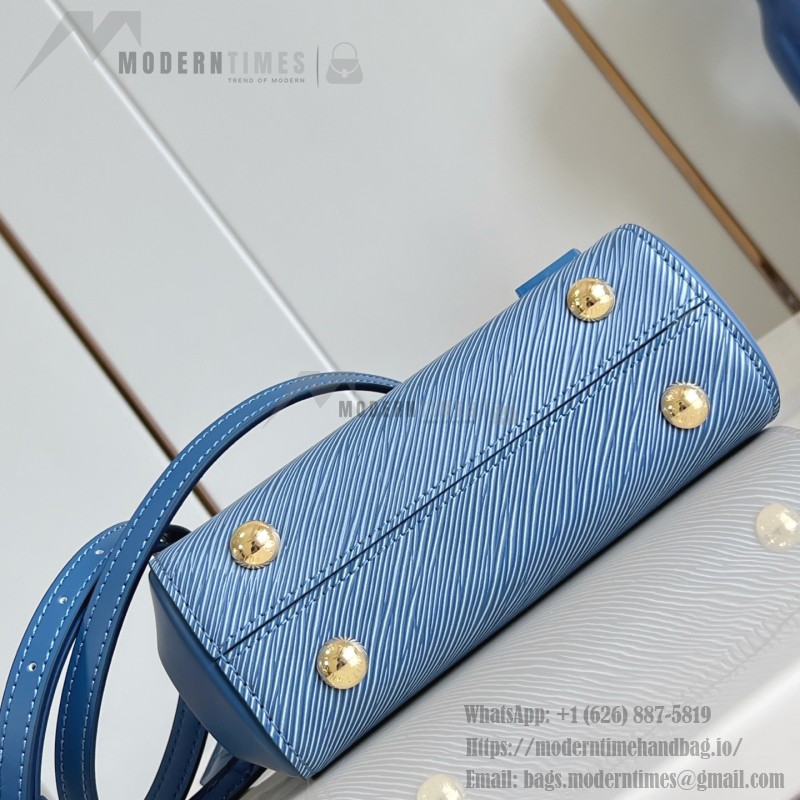 Louis Vuitton Cluny Mini Bag M14855 Denim Blue Epi Leather