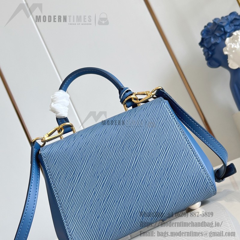 Louis Vuitton Cluny Mini Bag M14855 Denim Blue Epi Leather