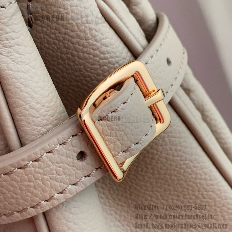 Louis Vuitton Anytime Flap Bag M14973 Beige / M14604 Black Monogram Empreinte Leather