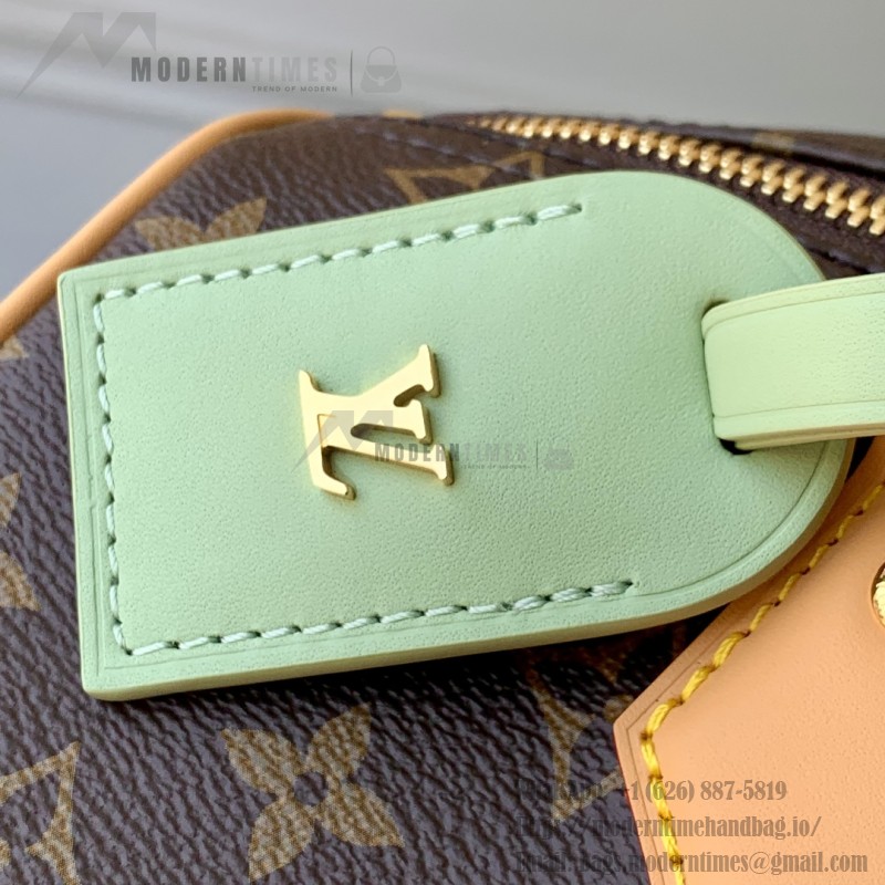 Louis Vuitton - Speedy Soft 30 Lucky Bag M15107 Monogram Canvas with VVN Leather Trim
