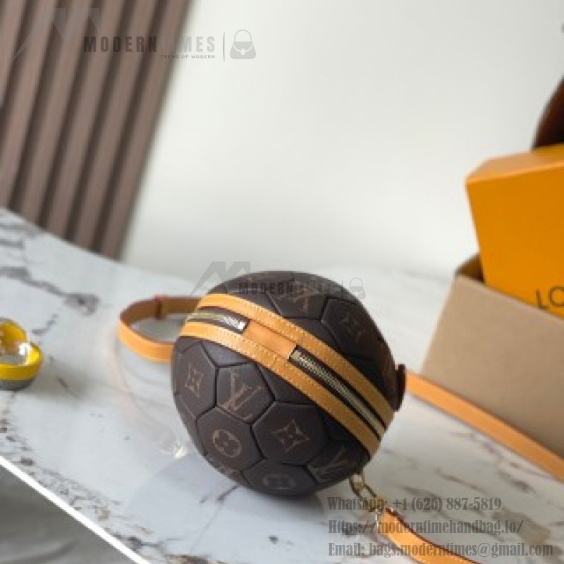 Louis Vuitton Soccer Ball Handbag M13894 MB163c Original