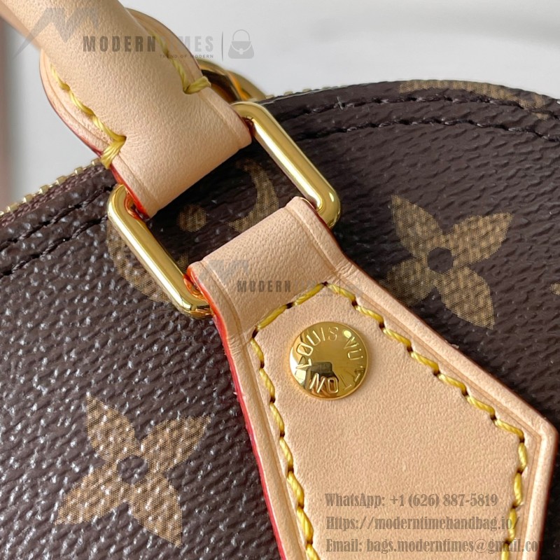 Louis Vuitton Alma Mini Handbag M25529 Monogram / M14933 Ivory White – Premium MB163c Chip