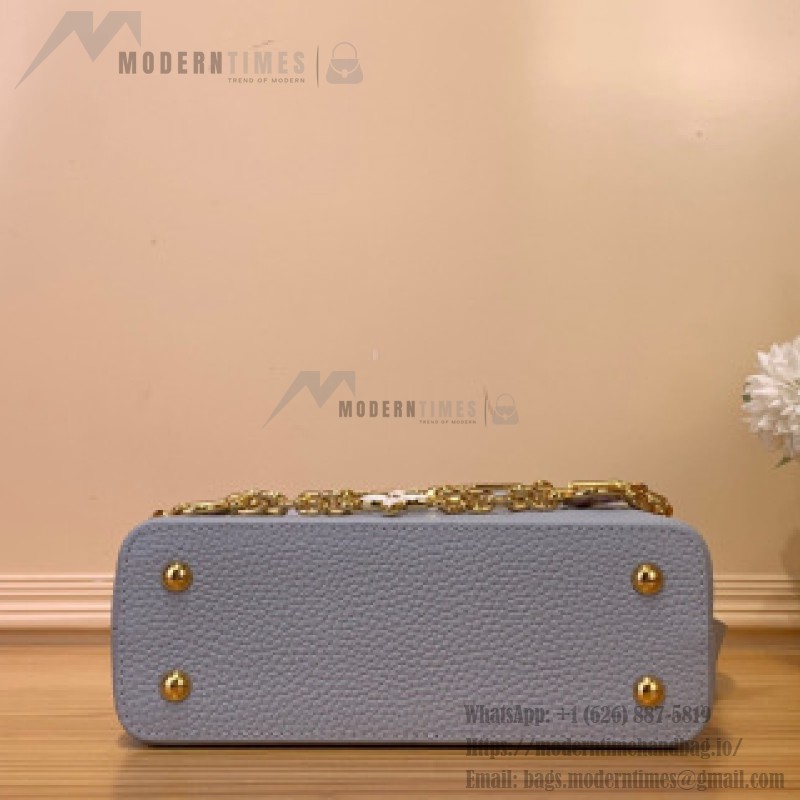 Louis Vuitton x Murakami Capucines East West Mini M13707 Blue Taurillon Replica