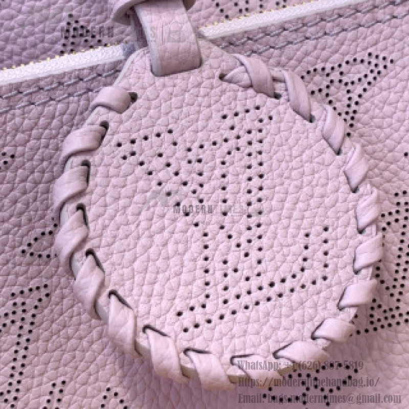 Louis Vuitton Blossom Small Handbag M14395 Purple Perforated Leather Replica