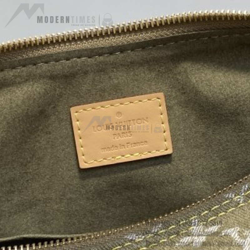Louis Vuitton Vintage Denim Handbag Collection – Green, Pink, Blue