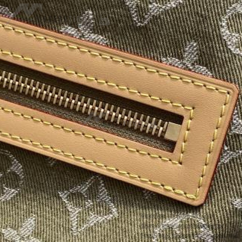 Louis Vuitton Vintage Denim Handbag Collection – Green, Pink, Blue