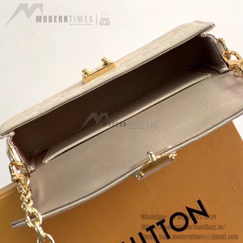 Louis Vuitton Wallet On Chain Métis M82637 Black / M82836 Ivory White Handbag