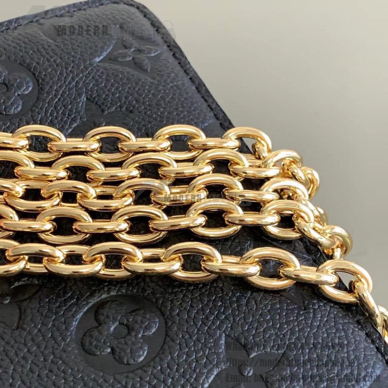 Louis Vuitton Wallet On Chain Métis M82637 Black / M82836 Ivory White Handbag
