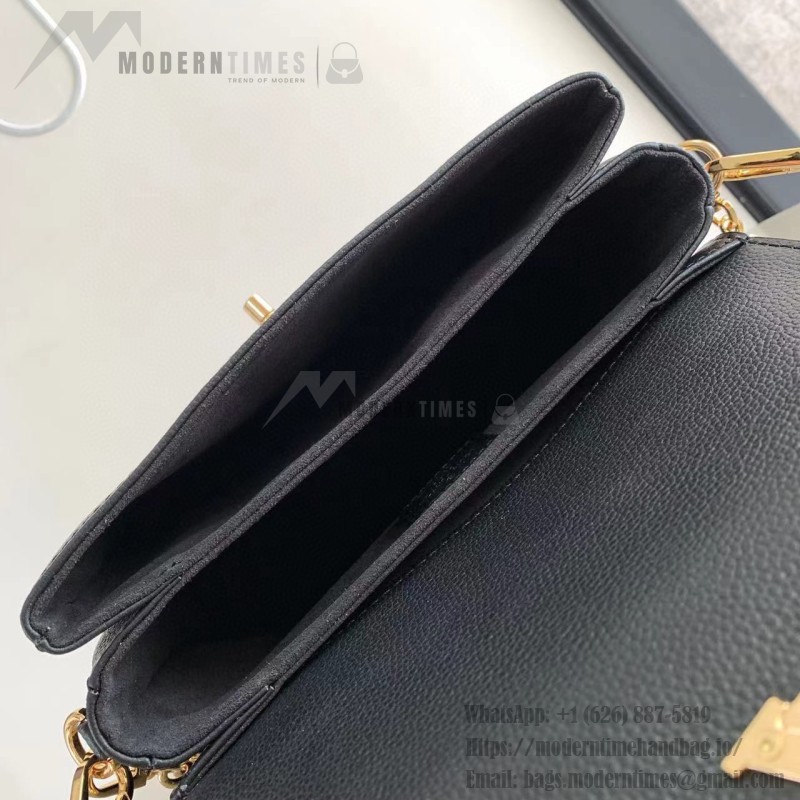 Louis Vuitton Oxford Handbag M22735/M22792 black grey brown soft grained leather gold hardware